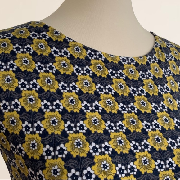 Boden Floral Print Sleeveless Jersey Knit Midi Dress - Picture 4 of 7